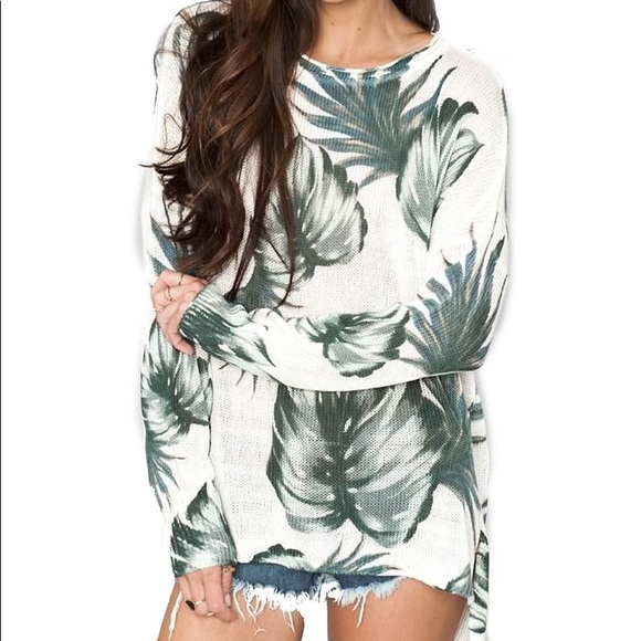 Show Me Your MuMu Sweaters - Show me your mumu bonfire sweater- palmy nights